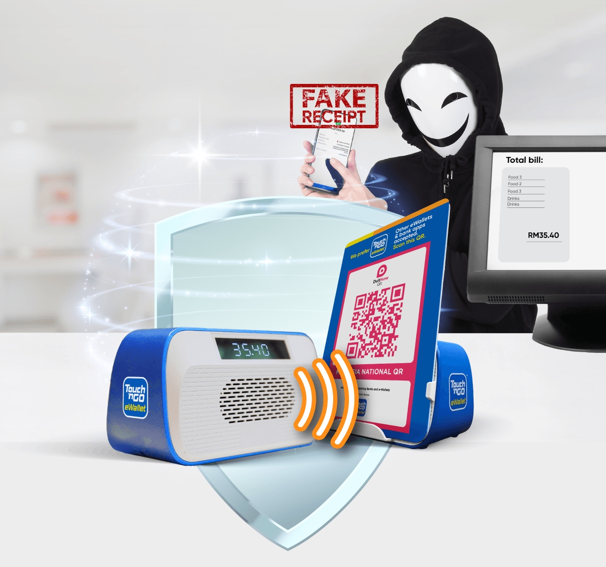 Touch 'n Go eWallet’s merchants shielded from payment scam for only RM10 per month