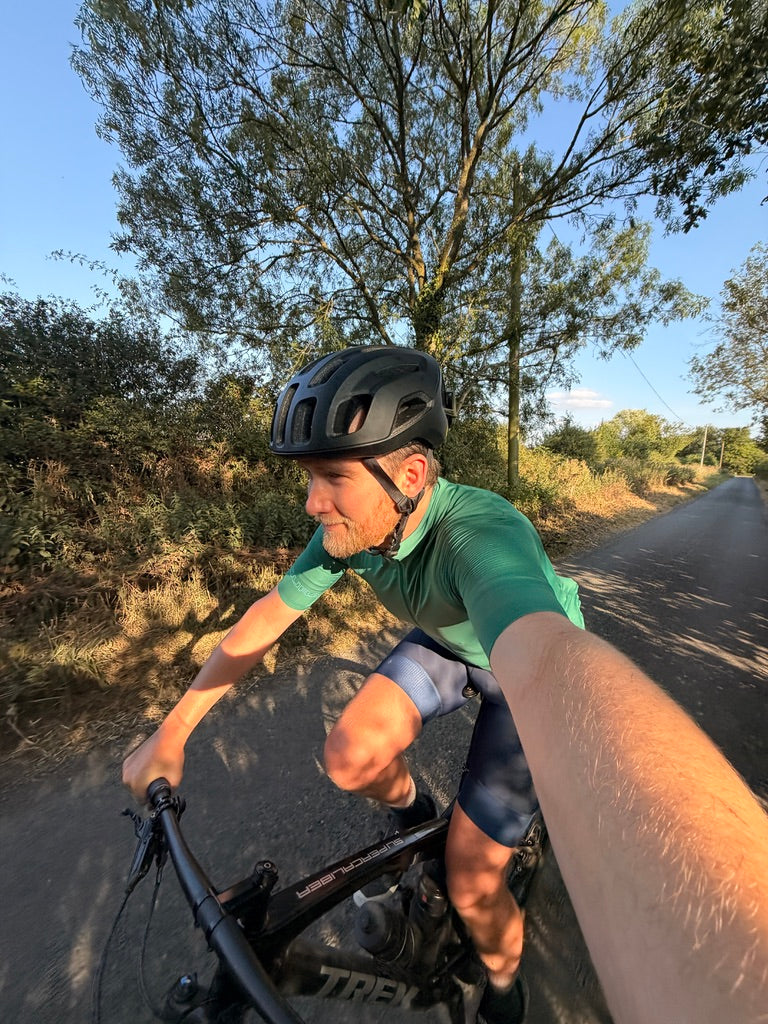 Evening training ride