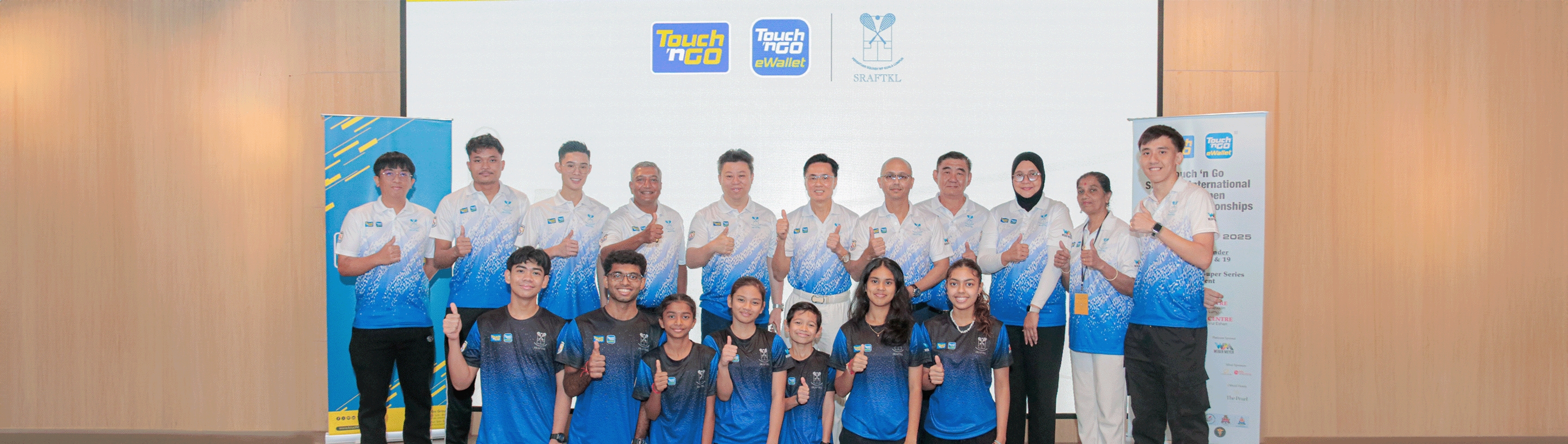 Touch 'n Go Group Strengthens Commitment to Youth Sports as Corporate Partner of SRAFTKL Junior Squash Championships