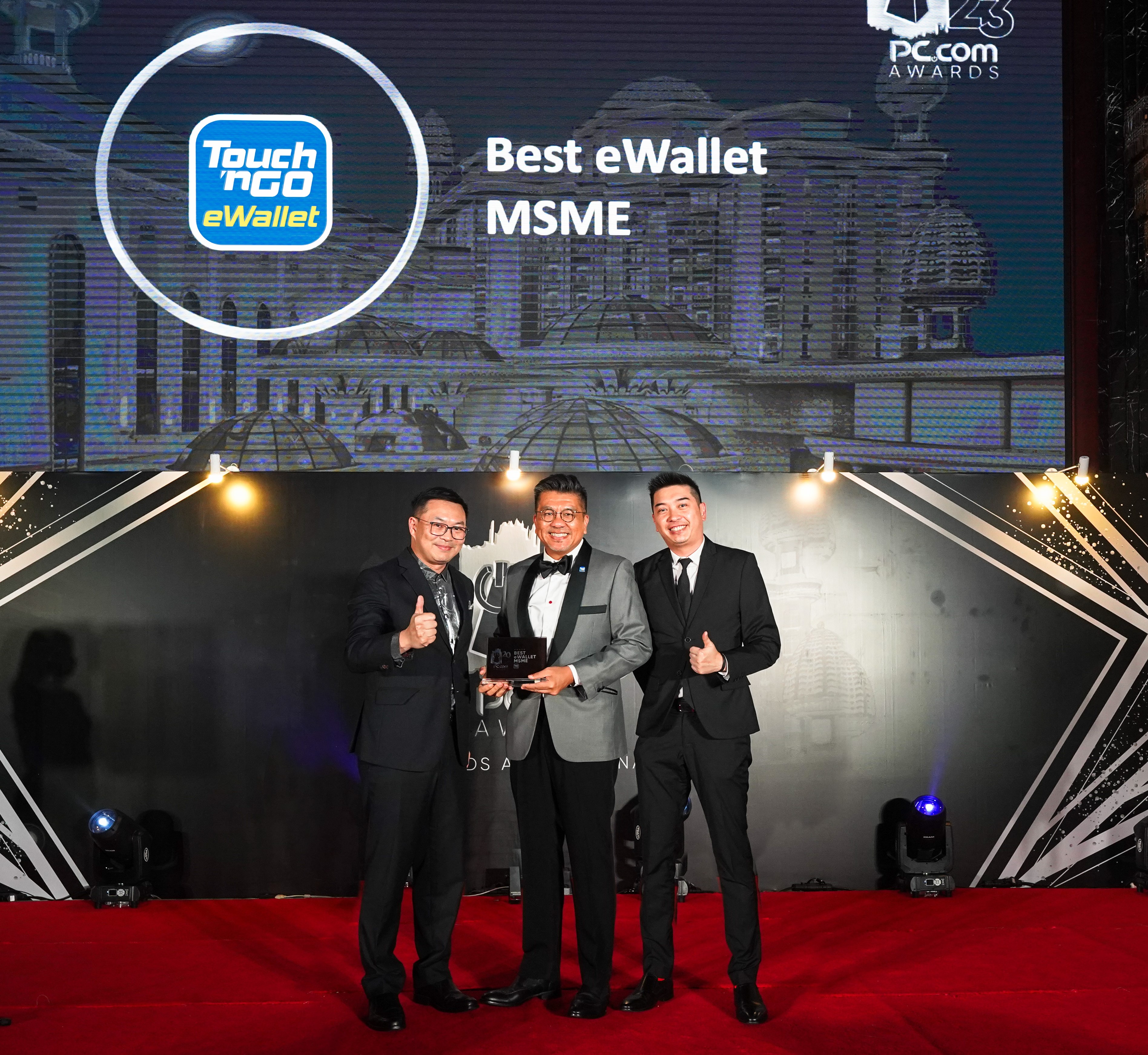 Touch 'n Go eWallet bags two prestigious awards at PC.com Awards 2023