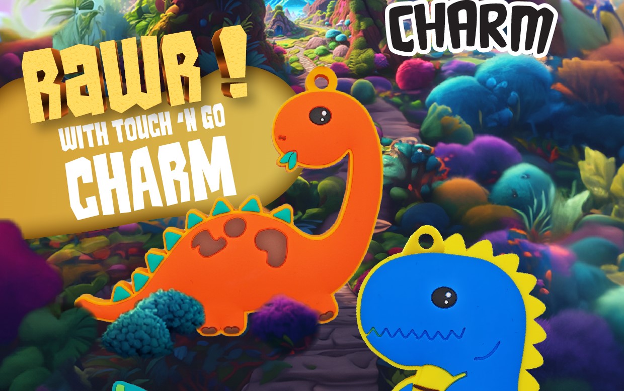 Unleash the Dino Revolution: Meet the Touch ‘n Go Dino Edition Charms—Where Dinosaurs Rawr into the Future