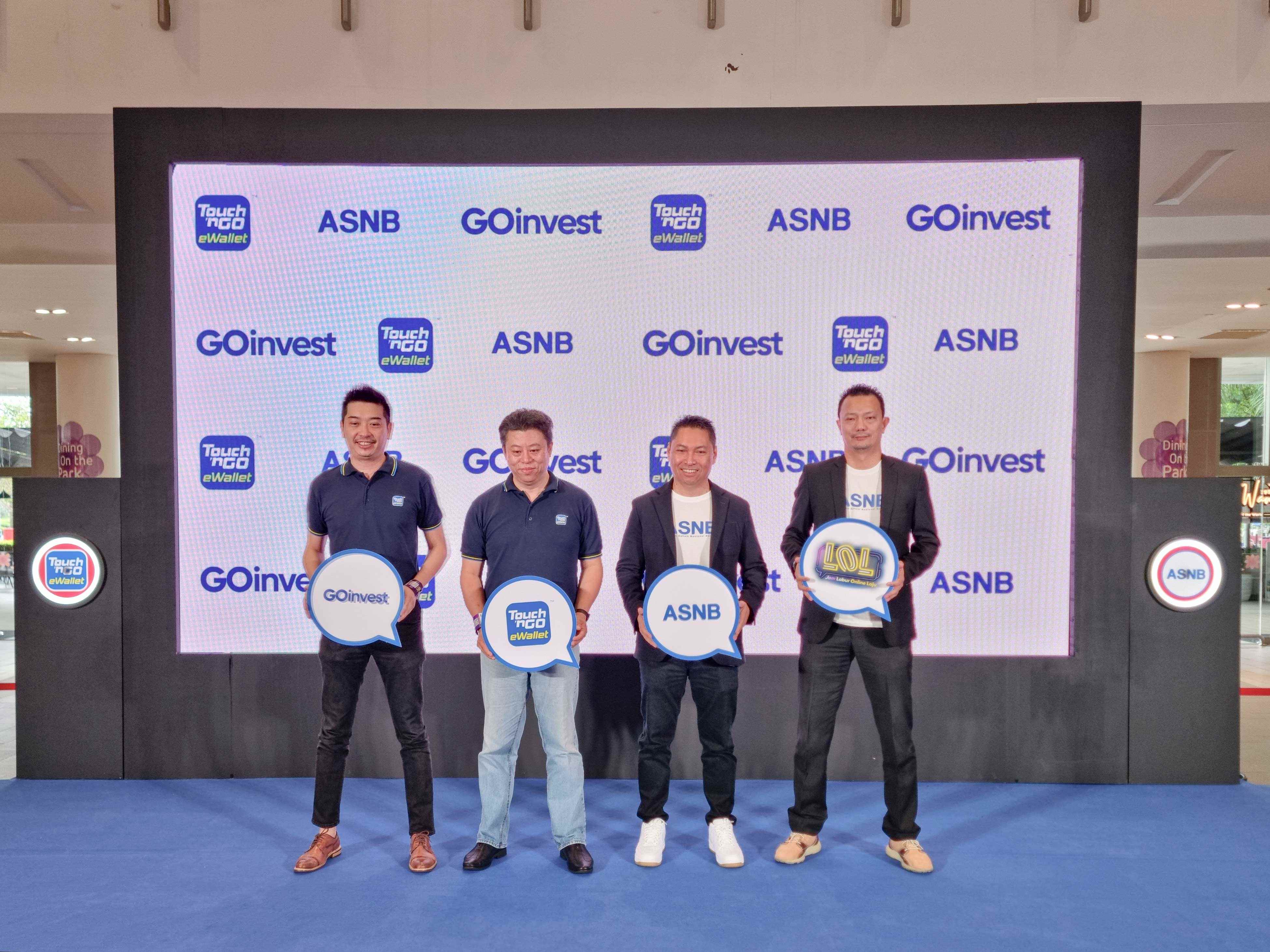 TNG Digital Sdn. Bhd. Partners with Amanah Saham Nasional Berhad to Provide Malaysians Fast, Easy and Accessible Investment Through Touch ‘n Go eWallet