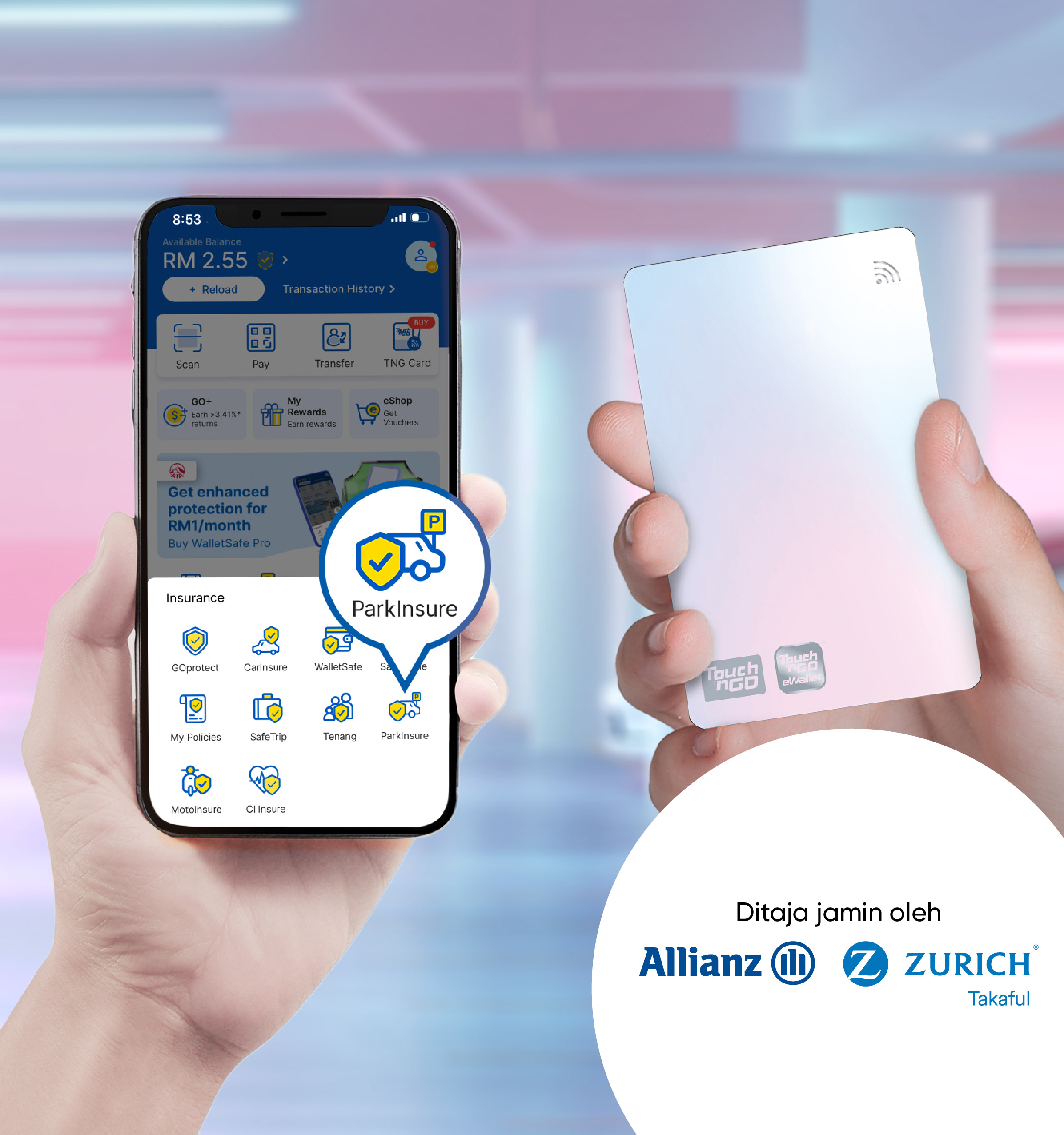 Touch ‘n Go Launches ParkInsure, a First-of-its-kind, Off-street Parking Insurance/Takaful