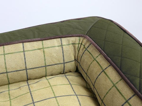 George Barclay Country Dog Sofa Bed - Olive Green