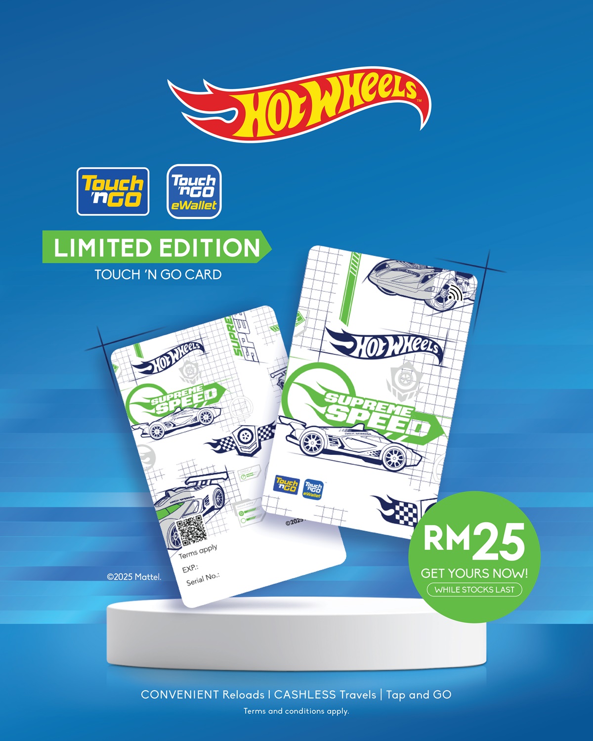 Touch ‘n Go Returns to Malaysia Autoshow 2025 with a new Hot Wheels™ Limited Edition Card — Only 3,000 Units Available!