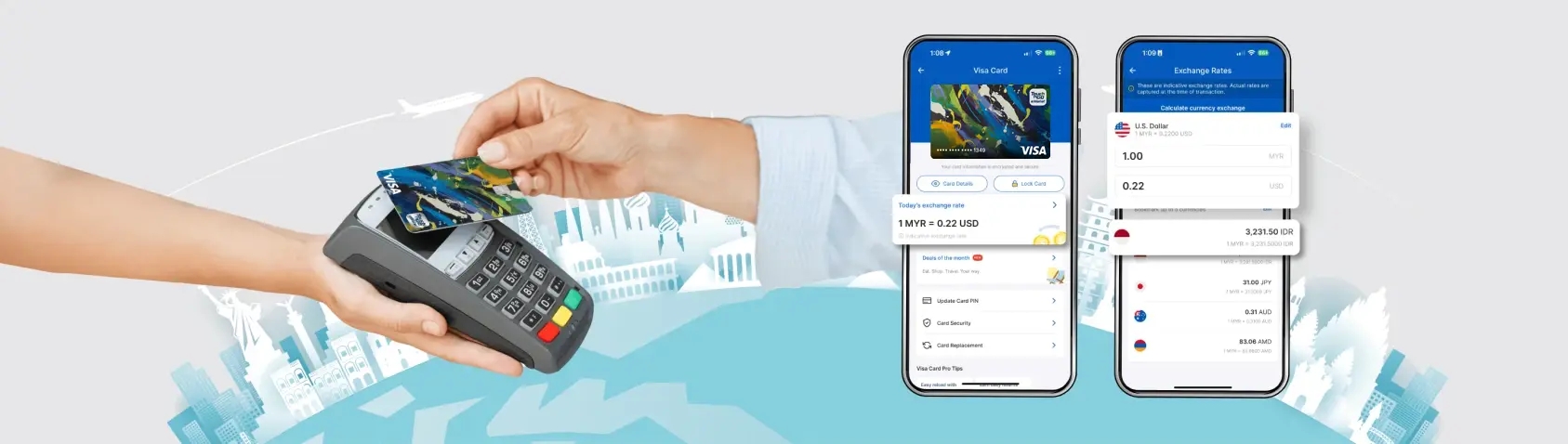TNG Digital sets new standard for overseas cashless transactions with Malaysia’s first in-app Visa exchange rate calculator