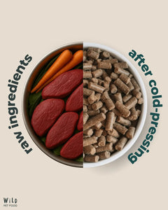 Wild Pet food Beef 80:20 Cold-pressed - Complete Dog Food