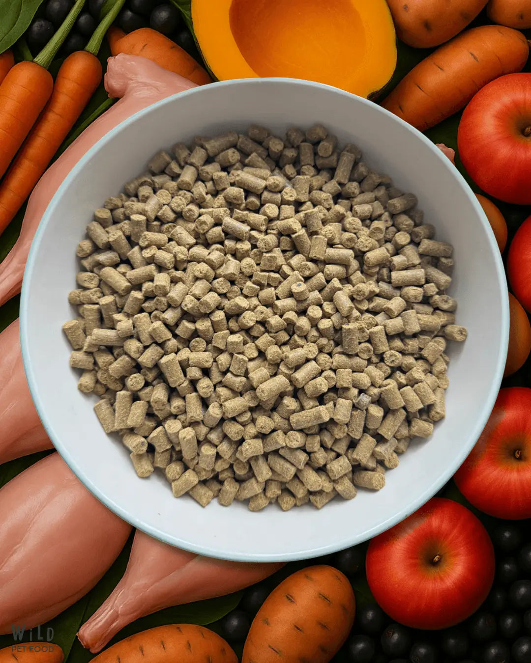 Wild Pet food Rabbit 80:20 Cold-pressed - Complete Dog Food
