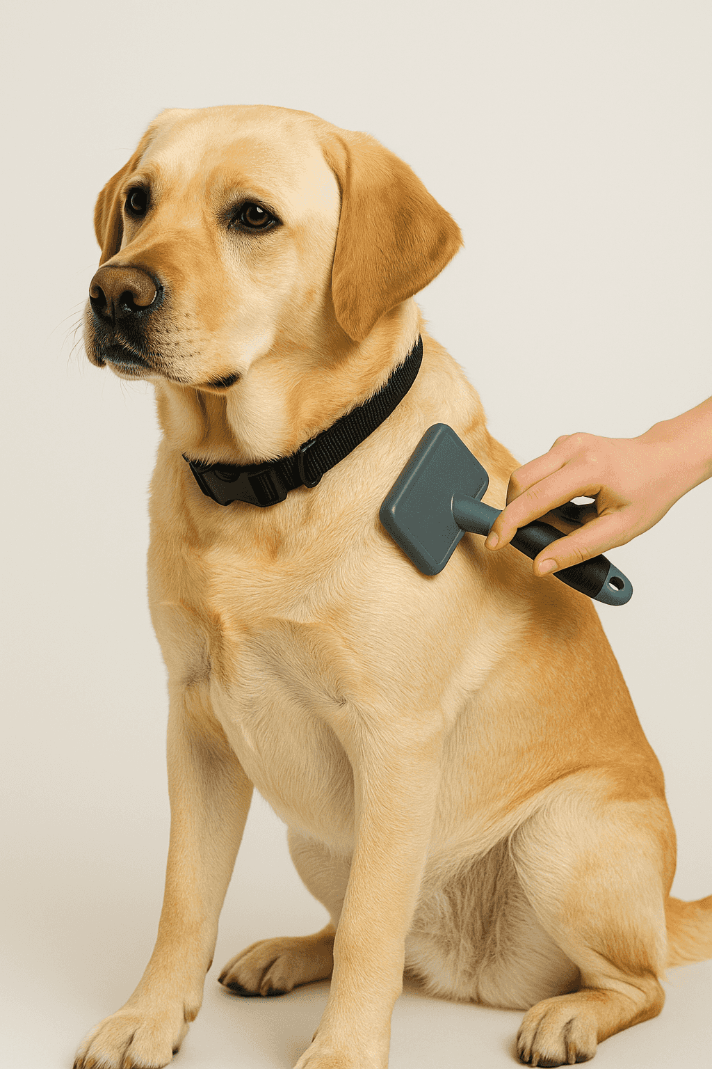 Dog grooming tools and brushes
