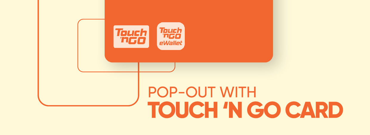 POP-OUT with Touch ‘n Go POP Series Limited-Edition Card in Coral!