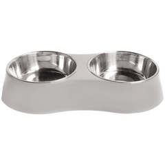 George Barclay Concave Double Feeding Dog Bowl