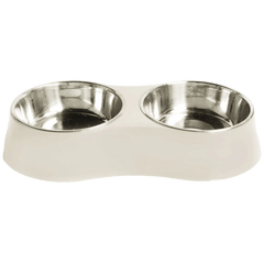 George Barclay Concave Double Feeding Dog Bowl