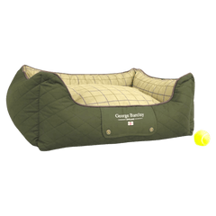 George Barclay Country Box Bed - Olive Green