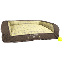 George Barclay Country Dog Sofa Bed - Chestnut Brown