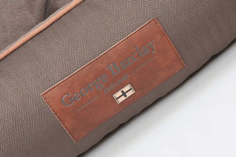 George Barclay Savile Orthopaedic Box Bed - Tanner's Brown Dog Bed