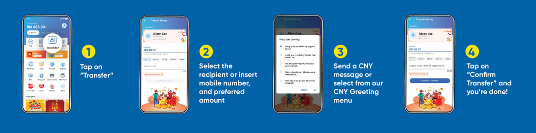 Keeping Chinese New Year Traditions alive in a cashless and safe way with Touch ‘n Go eWallet
