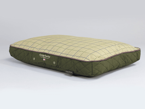George Barclay Country Dog Mattress - Olive Green