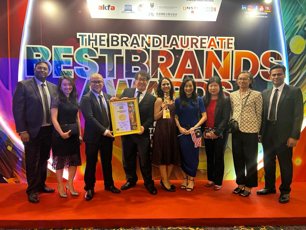 Touch ‘n Go Wins Nation’s Favourite Brand Award in the Fintech Category at the BrandLaureate Best Brands Awards