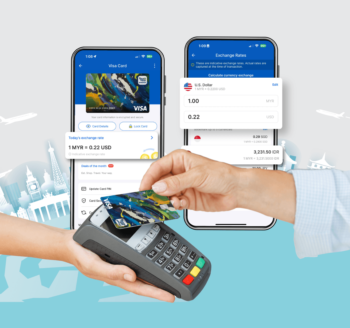 TNG Digital sets new standard for overseas cashless transactions with Malaysia’s first in-app Visa exchange rate calculator