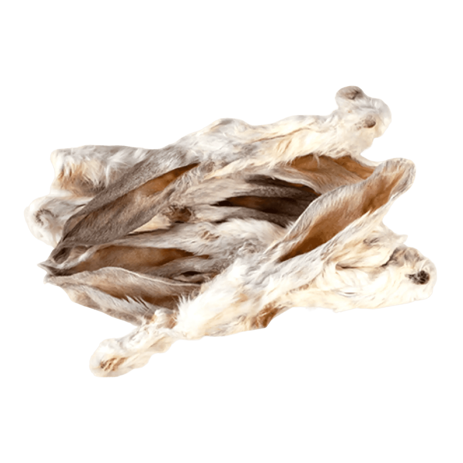Rabbit Ears with Hair: Natural Dog Chew for Sensitivities