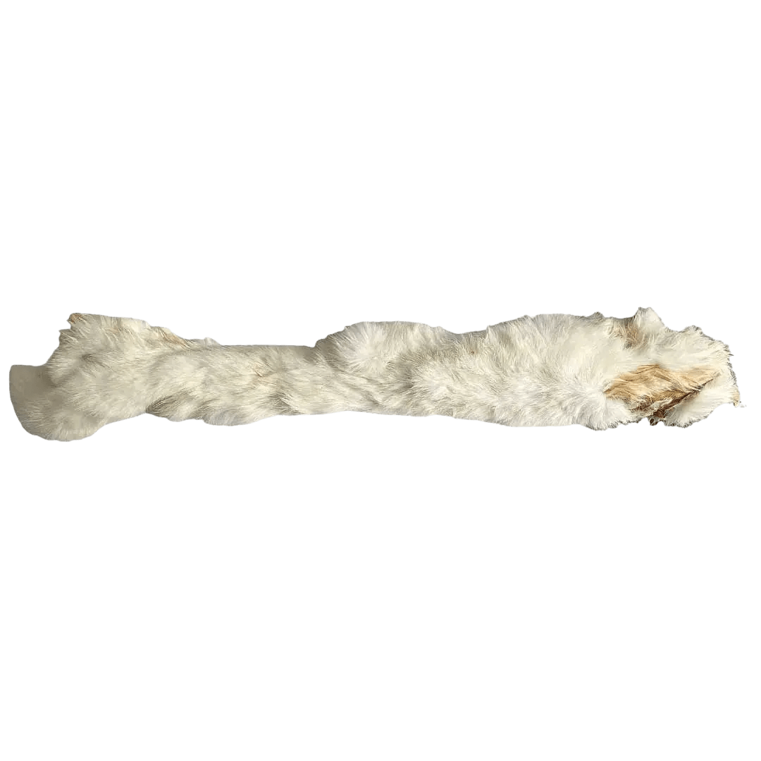 Rabbit Skin with Hair approx 50cm