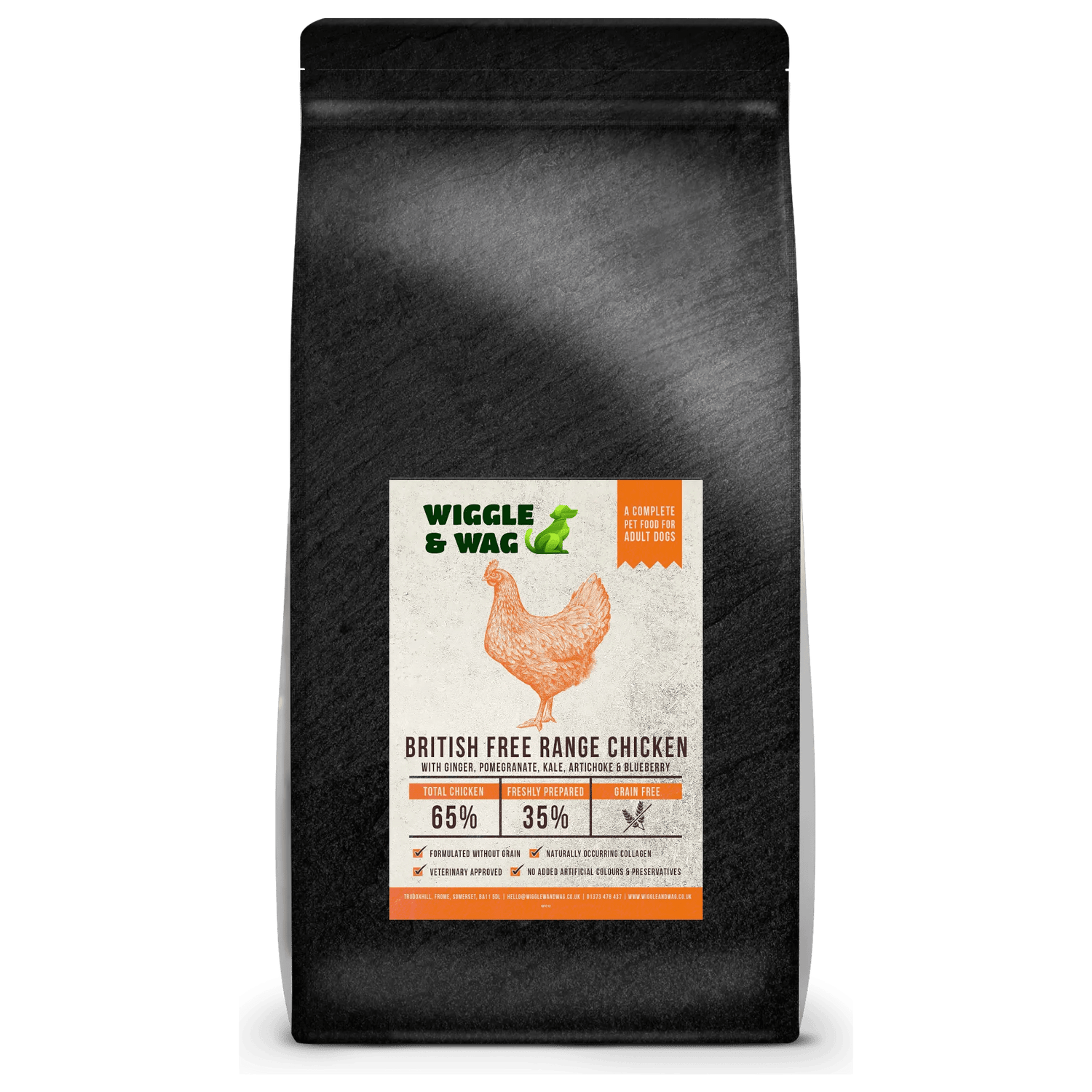 Simply Nourished British Free-Range Chicken – Grain Free 65% Superfood Blend