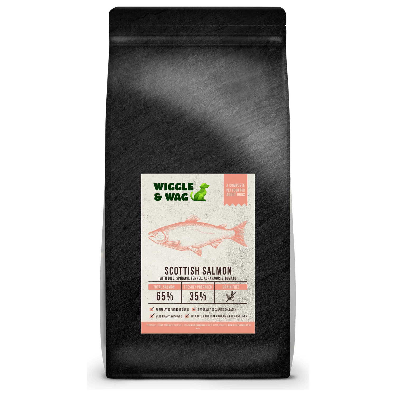 Simply Nourished Scottish Salmon – Grain Free 65% Superfood Blend